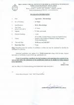 Job Notification / Results