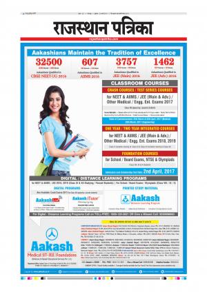 Bharatpur City Rajasthan Patrika