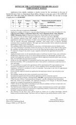 Job Notification / Results