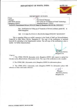 India Post Hiring 06 Staff Car Driver Posts Apply by 25 May 