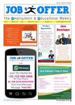 JOB OFFER NEWSPAPER FREE EDITION