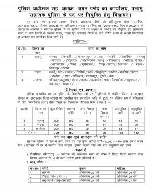 Job Opportunity at Cara and Disaster Management, Jharkhand, Apply for 1500 Police Assistant Posts