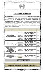 Job Notification / Results