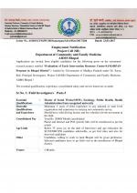 Job Notification / Results