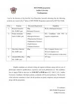 Job Notification / Results