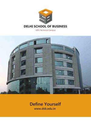 Delhi School of Business announces admission to 2 year PGDM course for 2013