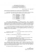 Job Notification / Results