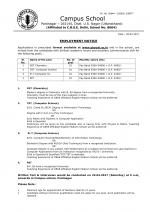 Job Notification / Results