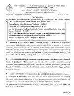 Job Notification / Results