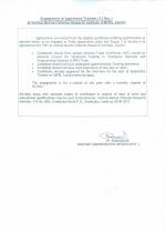 Job Notification / Results