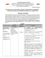 Job Notification / Results