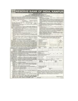 Reserve Bank of India Kanpur