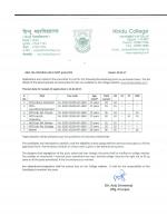 Job Notification / Results