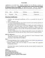 Job Notification / Results