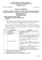 Job Notification / Results