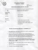 Job Notification / Results