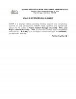 Job Notification / Results