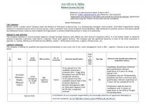 Assistant Manager-Deputy Manager