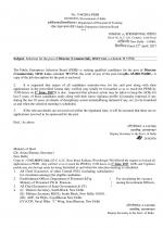 Job Notification / Results