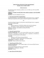 Job Notification / Results