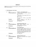 Job Notification / Results