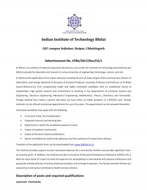 Official Notification 1