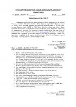 Job Notification / Results