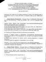 Job Notification / Results