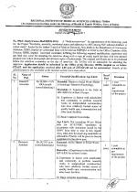 Job Notification / Results