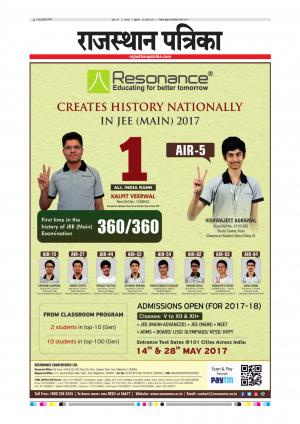Alwar City Rajasthan Patrika