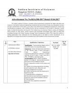 Job Notification / Results