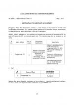 Job Notification / Results