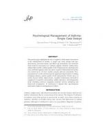Psychological Management of Asthma: Single Case Design by Naveen Grover, George D’Souza, K. Thennarasu and V. Kumaraiah