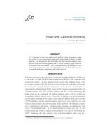 Anger and Cigarette Smoking by Anuradha Bhandari