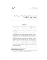 Challenges of Working with Older Adults in Twenty First Century by Sandhya Singh Kaushik