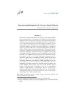 Psychological Aspects of Chronic Renal Failure by Sarvdeep Kohli and H.K. Aggarwal