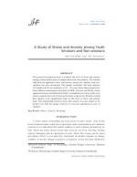 A Study of Stress and Anxiety among Youth Smokers and Non-smokers by Irfat Ara Khan and S.K. Srivastava