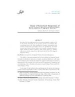 Study of Rorschach Responses of Sero-positive Pregnant Women by Archana Maniram and Samir J Patel