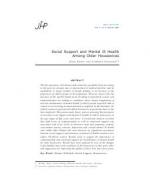 Social Support and Mental Ill Health Among Older Housewives by Reeta Kumar and Aradhana Srivastava