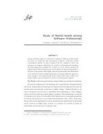Study of Mental Health among Software Professionals by Anupama Anaparti and Beena Chintalapuri