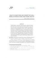 HEALTH COGNITIONS AND SUBJECTIVE WELLBEING IN MIDDLE-AGED AND OLDER ADULTS@ by Rajbir Singh and Dinesh