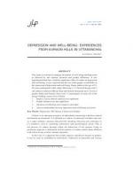 DEPRESSION AND WELL-BEING: EXPERIENCES FROM KUMAON HILLS IN UTTARANCHAL by Aradhana Shukla