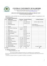 Job Notification / Results