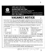 Job Notification / Results