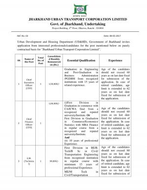 JUTCOL Recruitment 2017, Apply for 24 Administrative Posts 