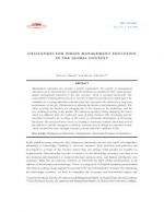 CHALLENGES FOR INDIAN MANAGEMENT EDUCATION IN THE GLOBAL CONTEXT by Tauseef Ahmad and Meeta Nihalani