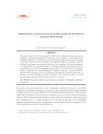 EMOTIONAL INTELLIGENCE AS RELATED TO BURNOUT AMONG MANAGERS by Kiran Sahu and Shelley Yadav