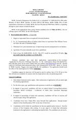 Job Notification / Results