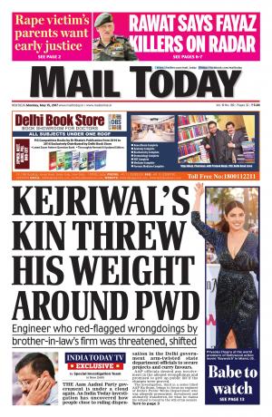 Mail Today Issue May 15, 2017