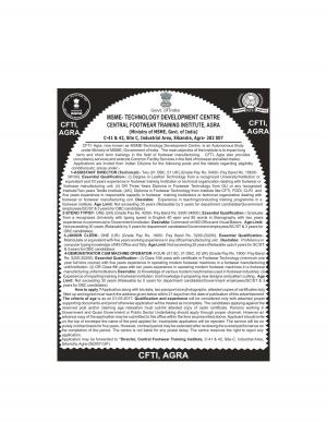 CFTI, Agra Recruitment 2017, 8 Vacancies for Machine Operator and Other Posts